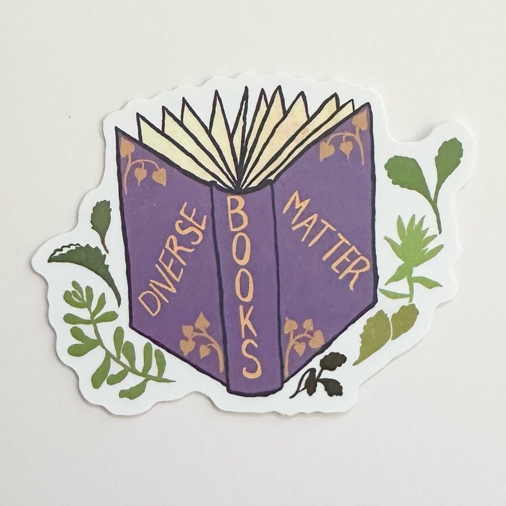 10/$10 Diverse Books Matter Sticker